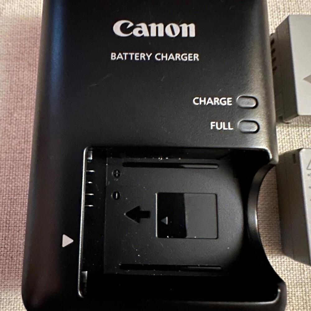 Canon Camera CB-2LC Battery Charger with 2 NB-10L batteries - NWOT - Picture 5 of 15